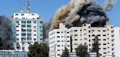   Kantor Dibom Israel, Aljazirah Sebut Upaya Bungkam Jurnalis